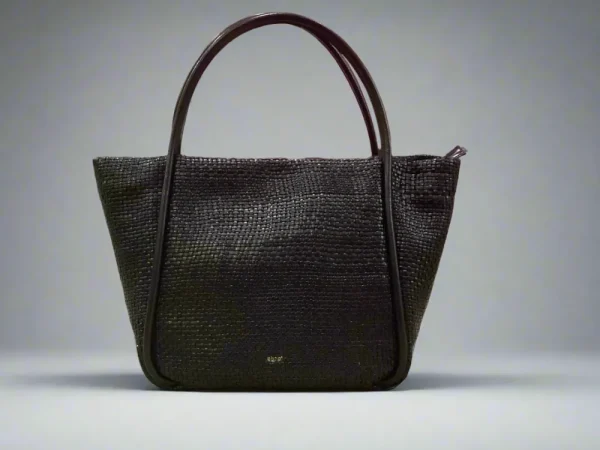Abro ‘Willow’ Woven Leather Shopper>Women Bags