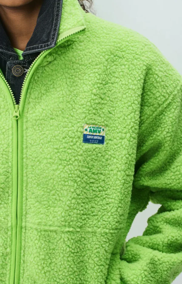 American Vintage 'Hoktown' Fleece Jacket>Women Coats & Jackets