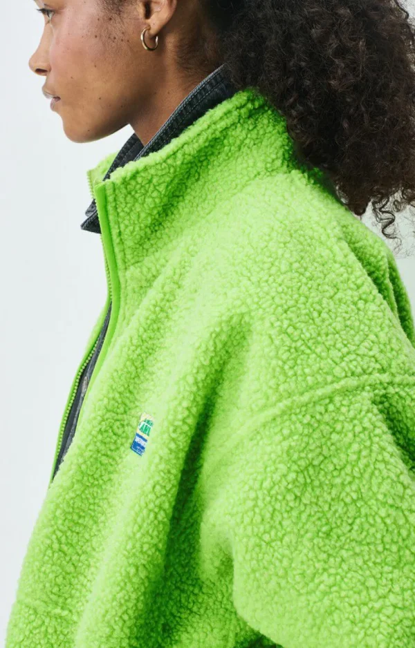 American Vintage 'Hoktown' Fleece Jacket>Women Coats & Jackets