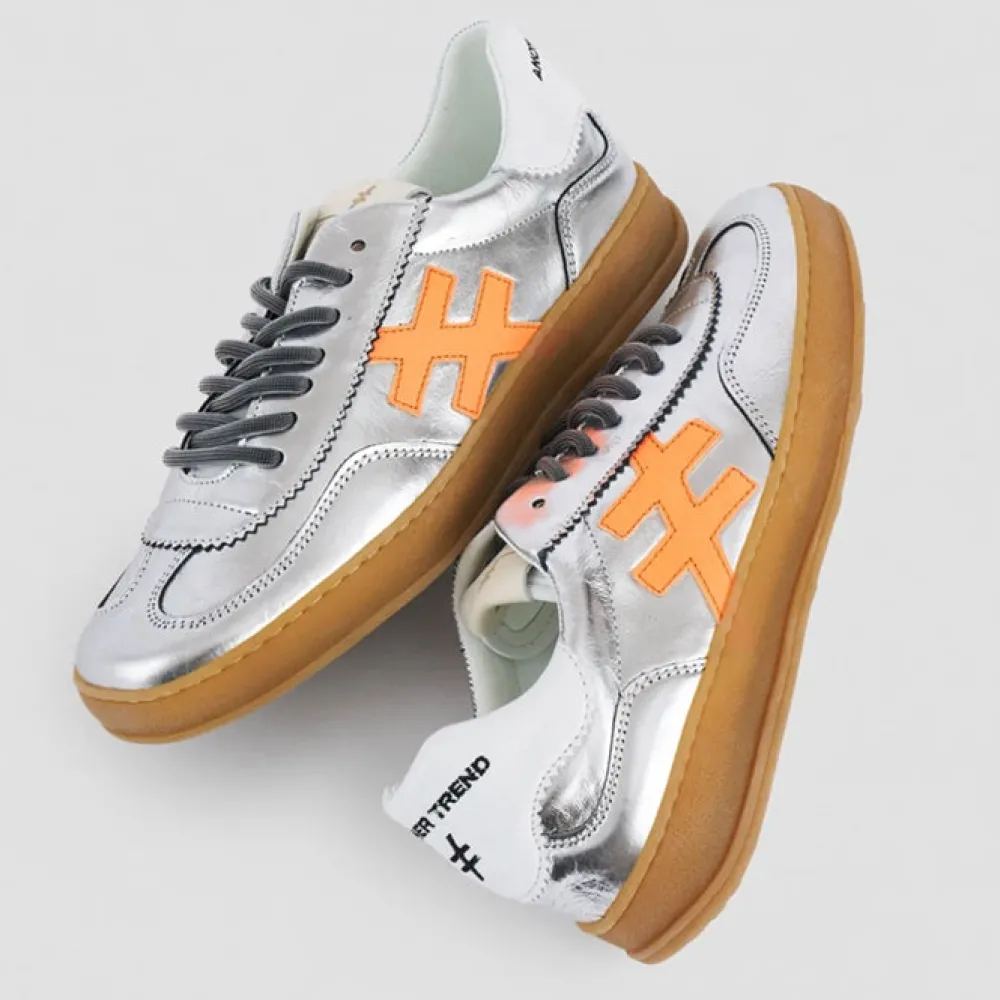 Another Trend 'Hash Tag' Metallic Trainer>Women Trainers