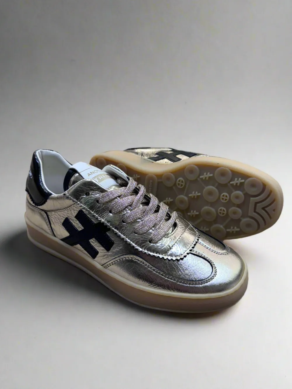 Another Trend 'Hash Tag' Metallic Trainer>Women Trainers