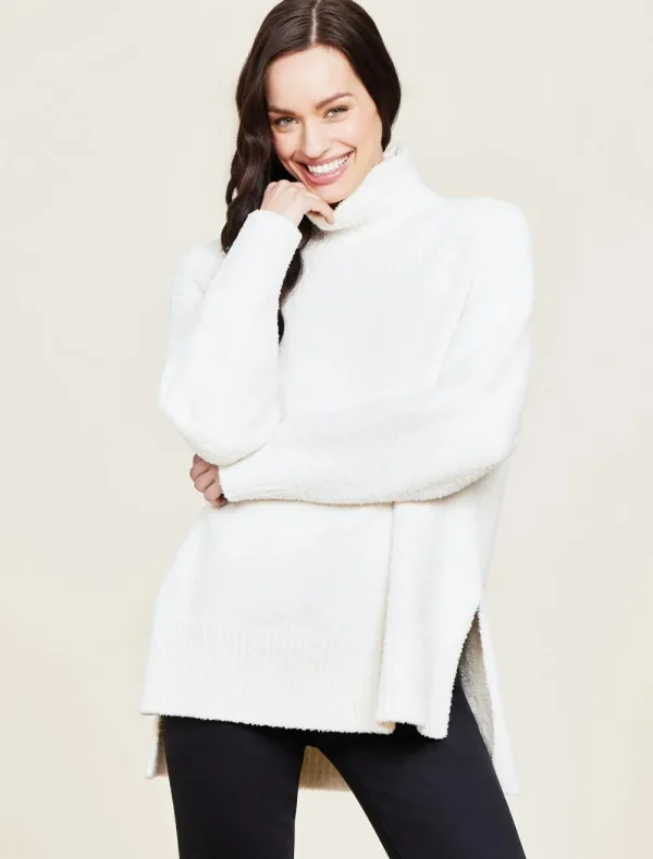 Bare Foot Dreams High Low Pull Over>Women Knitwear