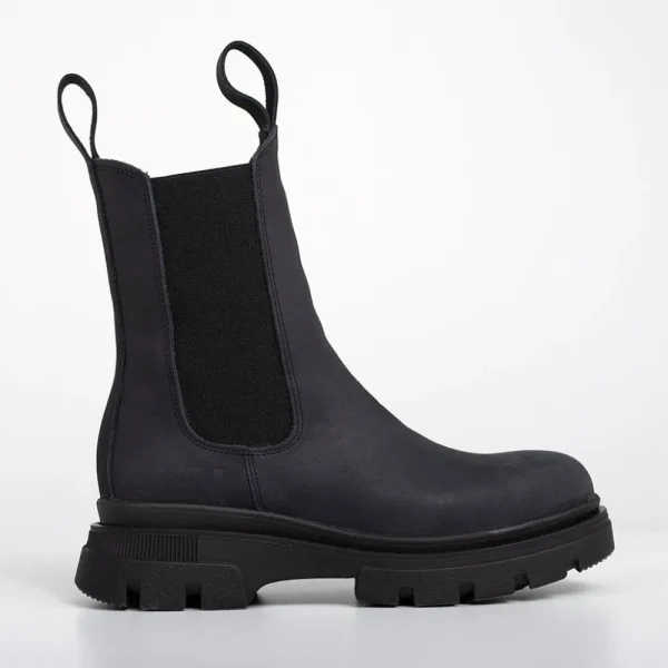 BRGN Chelsea Boot 'Geri' Navy>Women Boots