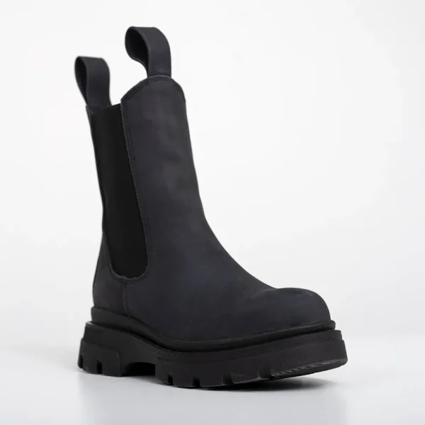 BRGN Chelsea Boot 'Geri' Navy>Women Boots