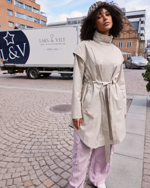 BRGN ‘Monsun’ Sand Coat>Women Coats & Jackets