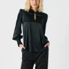 Dea Kudibal 'Merle' Black Blouse>Women Shirts & Blouses