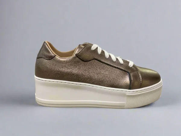 Donnalei Donna Lei 'Sibley' Pewter Trainer>Women Trainers