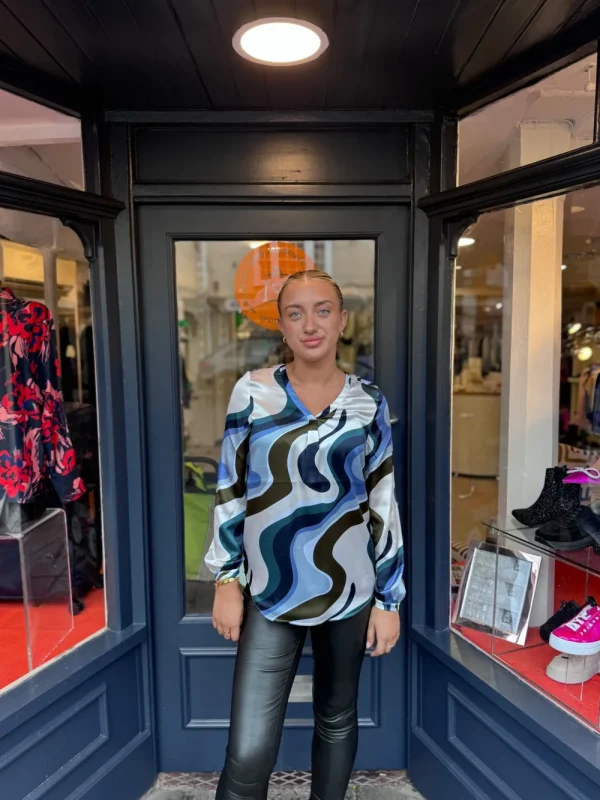 Herzen's Angelegeheit Herzen's Angelegenheit 'Ripple' Blouse>Women Shirts & Blouses