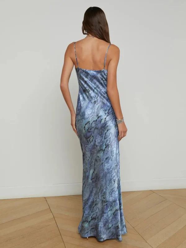 L'AGENCE Serita Silk Slip Dress>Women Dresses & Jumpsuits