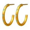 LULU Copenhagen 'OMG' Hoops>Women Jewellery