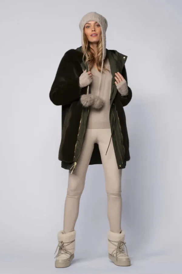 Max&Moi 'Madine' Parka Coat>Women Coats & Jackets