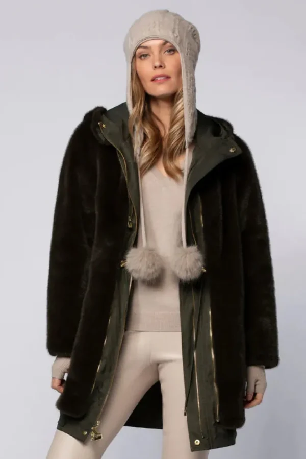 Max&Moi 'Madine' Parka Coat>Women Coats & Jackets