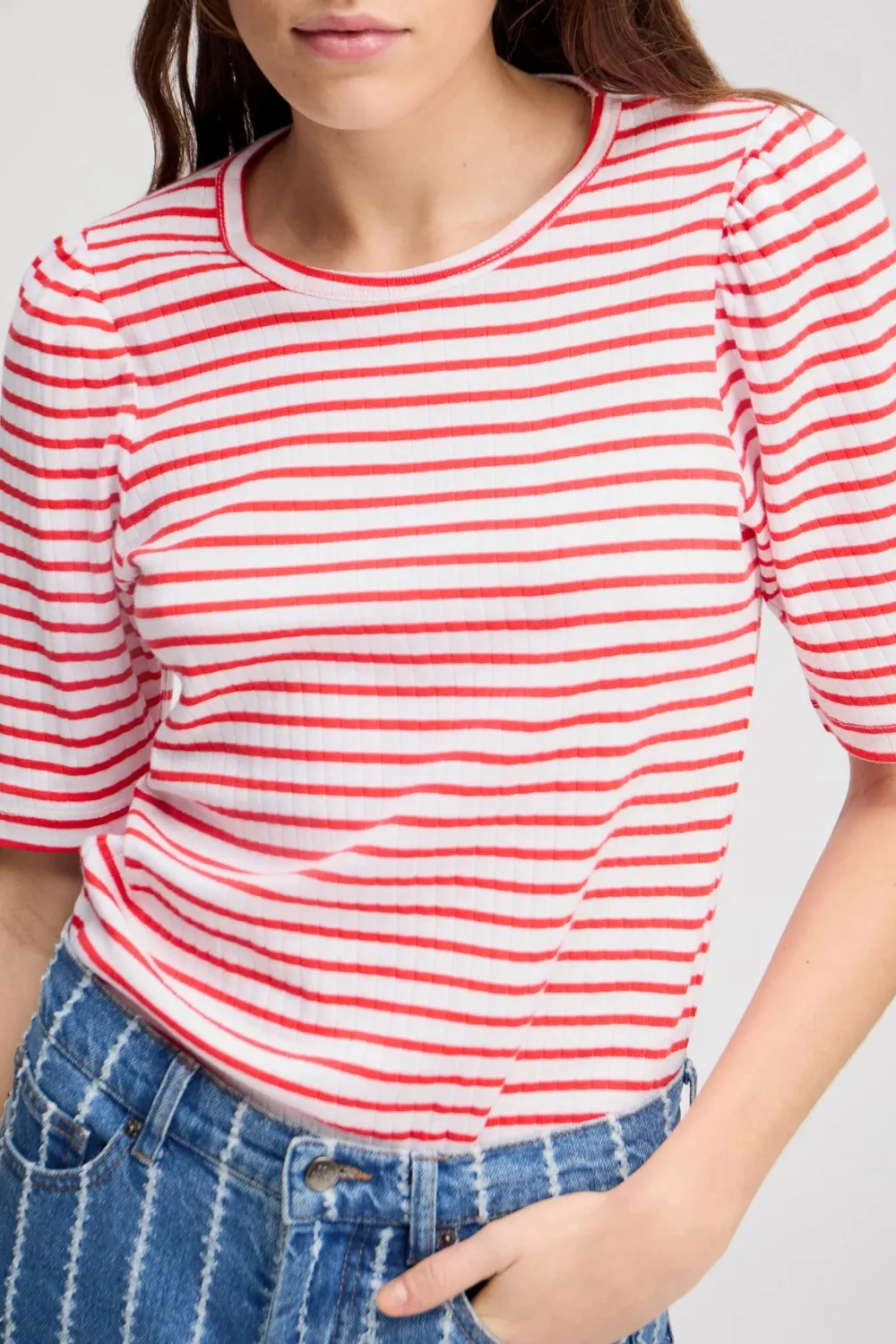 munthe_jikolaz_tshirt_0.webp Munthe ‘JIKOLAZ’ T-shirt>Women Tops