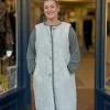 Oakwood 'Ivoire' Faux Sheepskin Gilet>Women Coats & Jackets