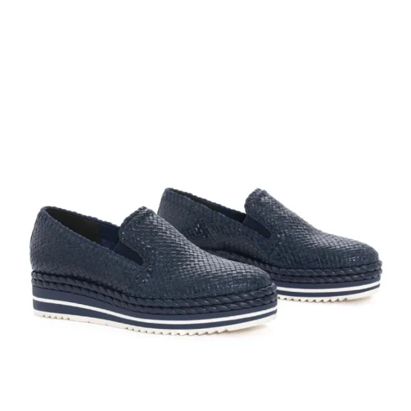 Pons Quintana 'Bodo' Navy Slip On Trainer>Women Trainers