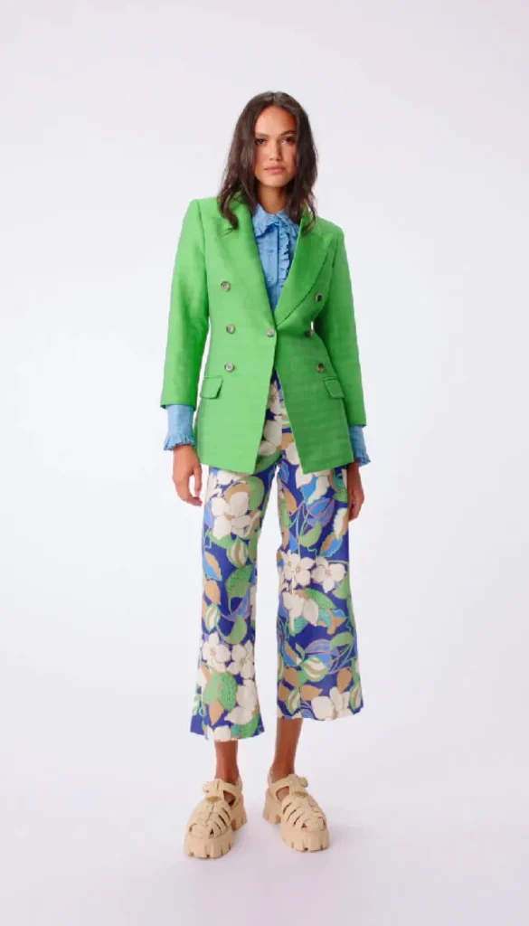 SMYTHE Green Jacket>Women Coats & Jackets