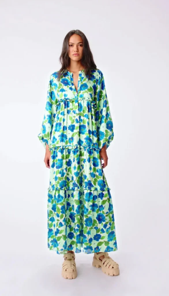 SMYTHE Henly Tiered Dress>Women Dresses & Jumpsuits