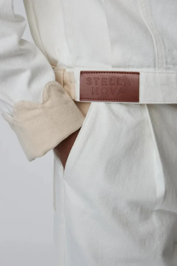 Stella Nova Two-Toned Denim Jacket>Women Coats & Jackets