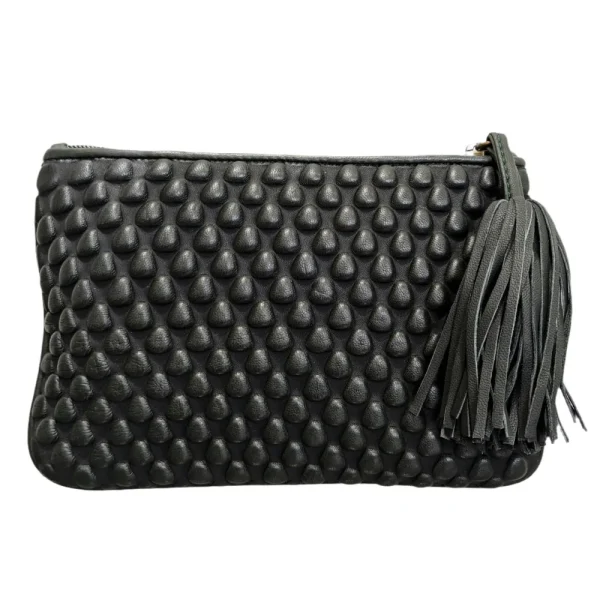 Tissa Fontaneda ‘Pouchette Large’ Dark Green>Women Bags