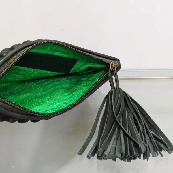 Tissa Fontaneda ‘Pouchette Large’ Dark Green>Women Bags
